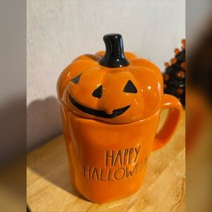 Rae Dunn Pumpkin Topper Mug